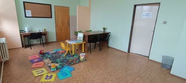 Obrázek č. 3 – místnost pro návštěvy bez sluchové a zrakové kontroly